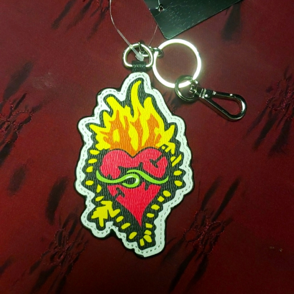 NWT Betsey Johnson tattoo Keychain